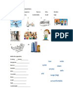 1.-Match The Adjectives and Pictures