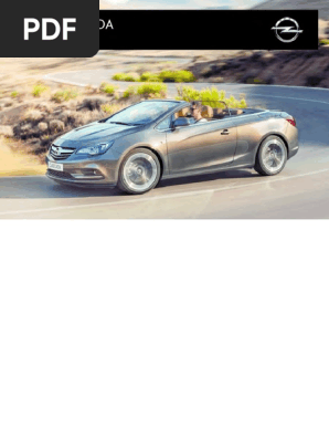 Opel Cascada Betriebsanleitung Pdf