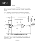 Electronic Siren: October 3, 2013 by Engineeering Projects 0 Comments