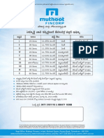 Muthoot NCD Leaflet A5 Telu