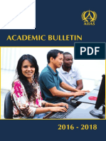 AIIAS AcademicBulletin - 2016-2018 PDF