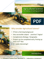 Ag Science Subject Intro