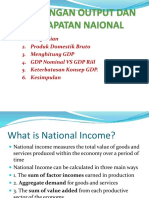 3. Perhitungan Output Dan Pendapatan Naional