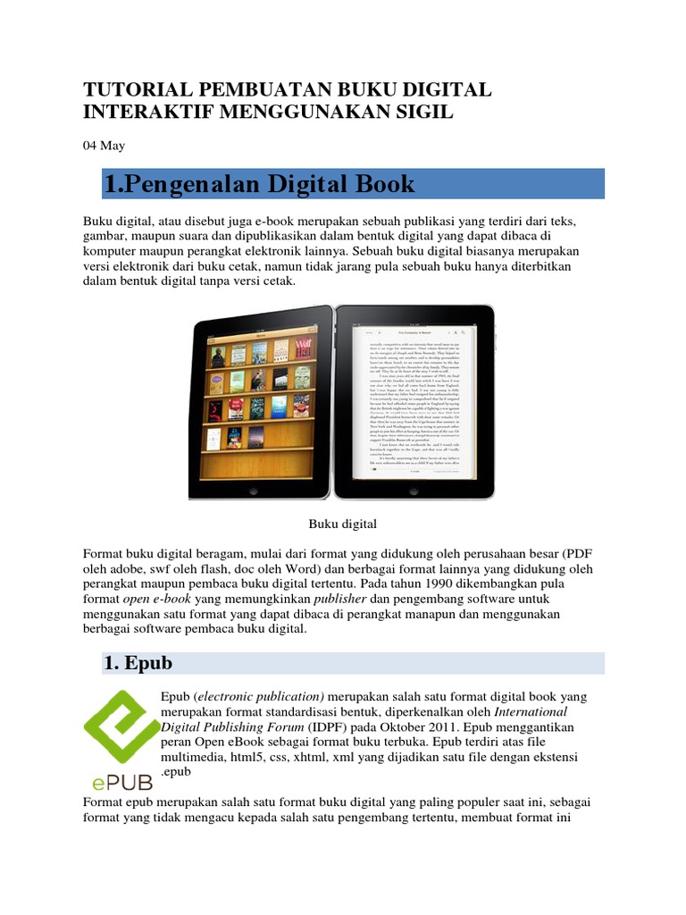 Tutorial Pembuatan Buku Digital Interaktif Menggunakan