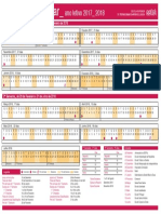 Calendario ESTAL 2017-18