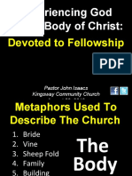 Xperiencing God in The Body of Christ:: Devoted To Fellowship