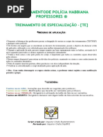 [DPH] Treinamento TE 2018 com respostas