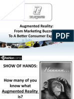Augmented Reality and Fashion