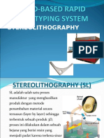 STEREOLITHOGRAPHY