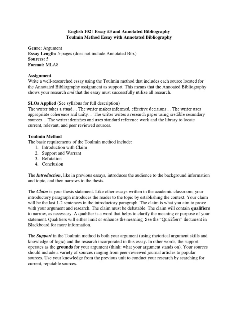 Toulmin essay topics picture