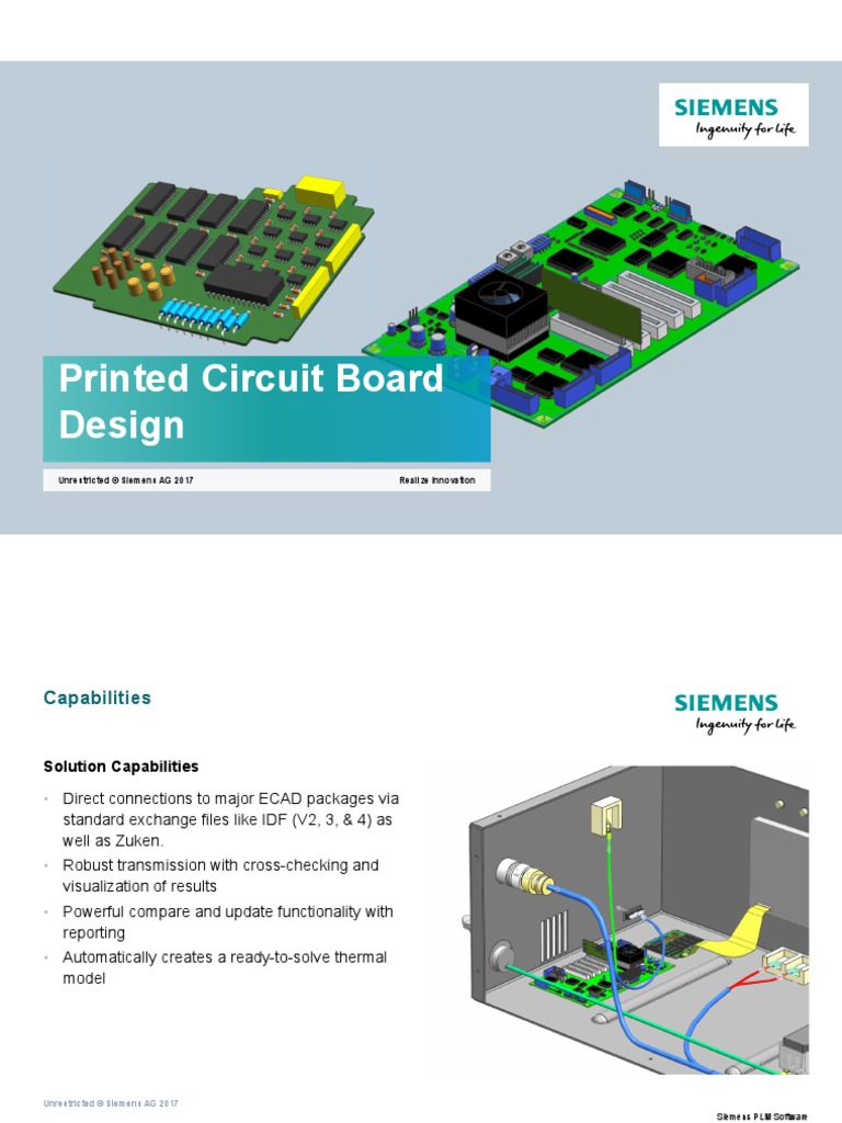 Printed Circuit Board Design: Realize Innovation Unrestricted © Siemens ...