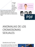 Anomalias de Los Cromosomas Sexuales