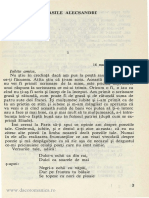 Către Vasile Alecsandri Corespondență - Dimitrie Bolintineanu PDF