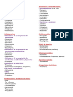 Farmacos Psiquiatria