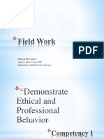 Field Work Competency 1 PP