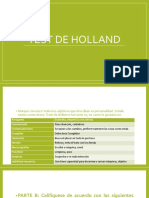 Test de Holland