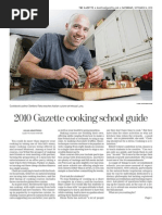 Download 2010 Gazette fall cooking school guide by Montreal Gazette SN37443732 doc pdf