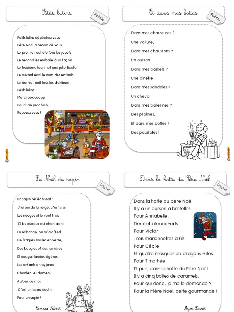 Poesie Que Se Passe T Il Ce Matin Karine Persillet Poesie Noel 2017 BDG | PDF | Sapin de Noël | Noël