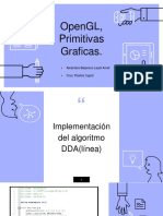 Opengl, Primitivas Graficas.: - Alcántara Bejarano Leydi Analí - Cruz Ybañez Ingrid