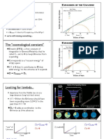 ... A Lingering Issue - The "Cosmological Constant": Theory: Observations: !