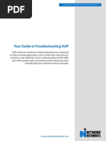 Your Guide To Troubleshooting Voip: Network Instruments White Paper