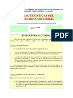 Cuestionario CARACTERÍSTICAS PSICOLÓGICAS relacionadas con el RENDIMIENTO DEPORTIVO (C.P.R.D.): Estructura factorial y fiabilidad