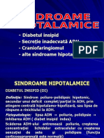 Sindroame Hipotalamice 