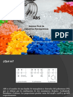 ABS: Propiedades y procesos de fabricación
