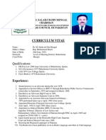 Chairman CV 0 - o