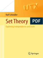 Ralf Schindler SET THEORY