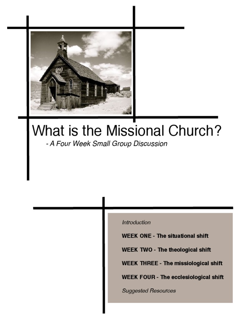 What is the Missional Church4 Missional Living Christian Mission