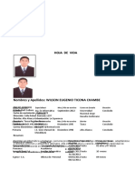 Formato CV UGEL