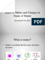 states of matter and change in states of matter pp