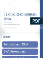 DNA Rekombinan, DNA Rekombinan Di Bidang Farmasi