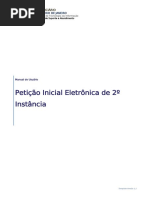 Manual Sistema Peticao Inicial Eletronica 2 Instancia