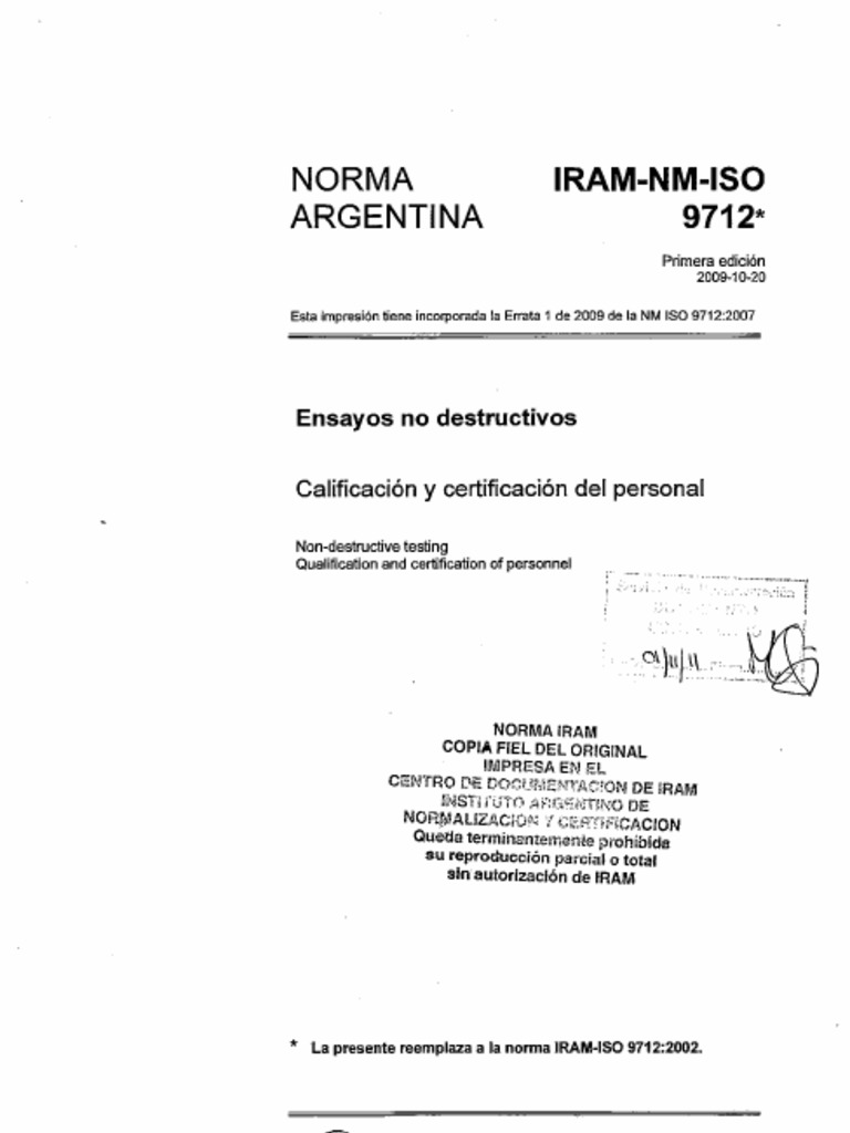 Iso - 9712 - 2012 | PDF