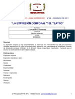 Expresión Corporal en El Teatro PDF