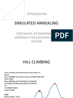 Simulated Annealing: Optimization