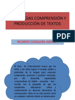 Estrategias de Producción de Textos