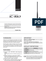 IC RX7 Instruction