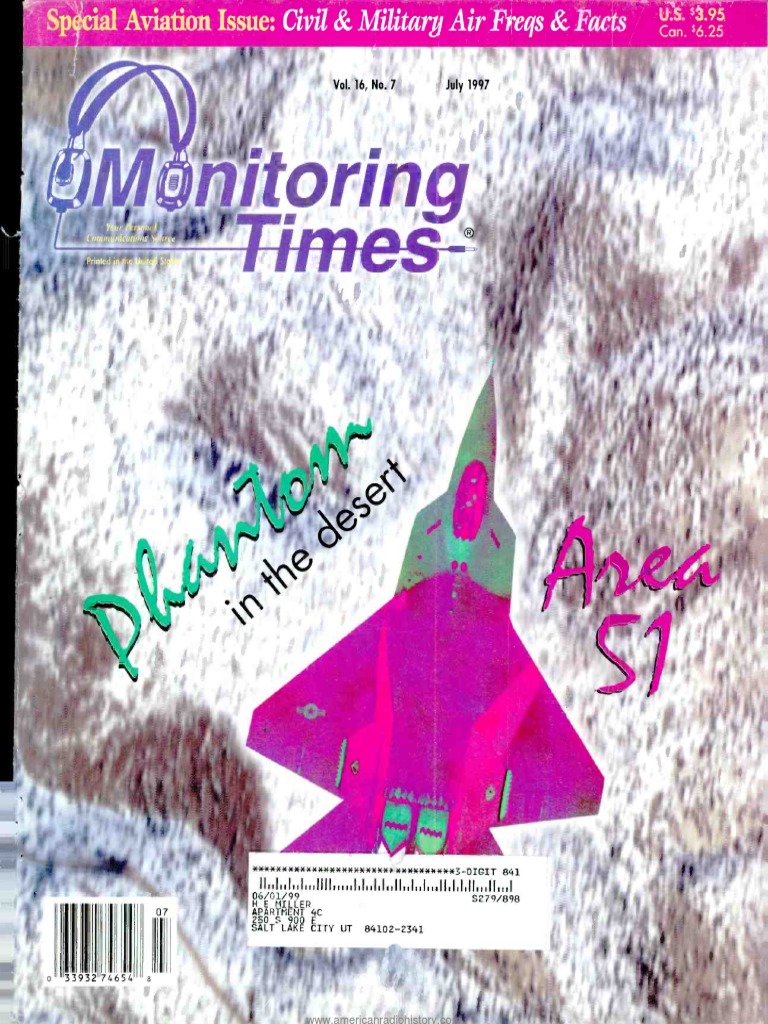 Monitoring Times 1997 07, PDF, Aerospace