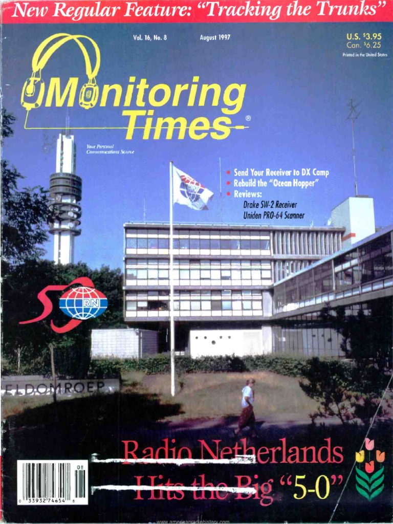 Monitoring Times 1997 08 PDF Radio Radio Technology