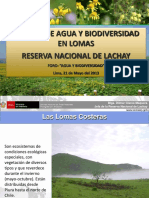 Gestión Del Agua y Biodiversidad em Lomas LACHAY
