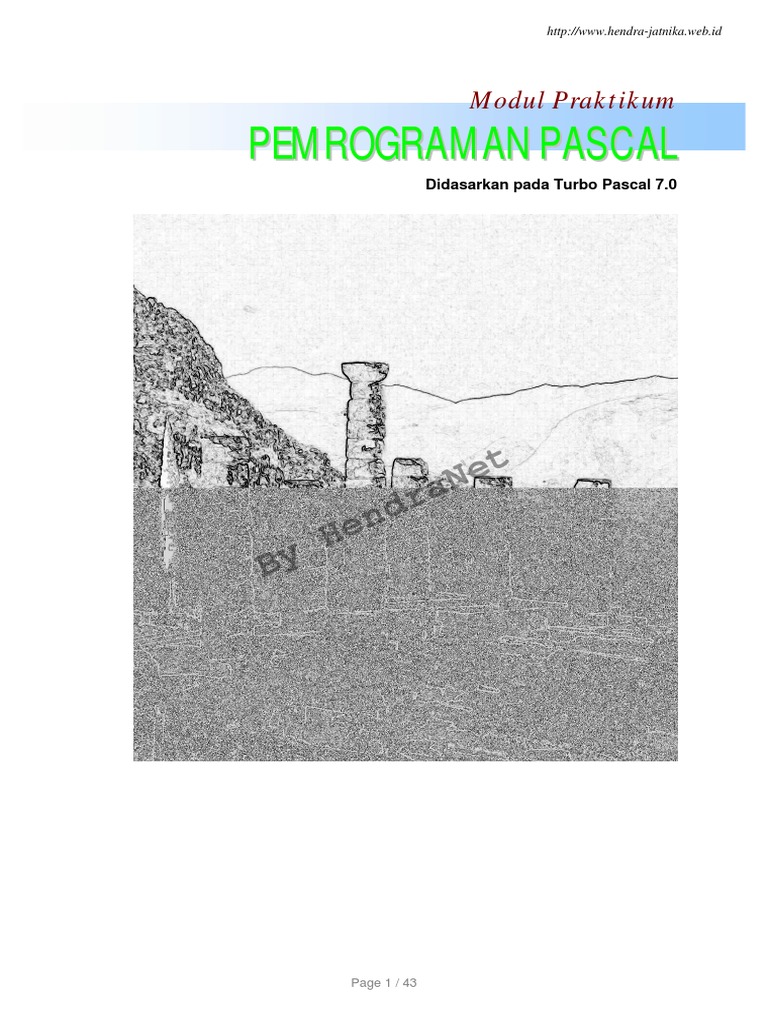 Modul Praktikum Pemrograman Pascal | PDF