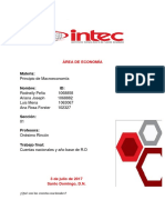 Macroeconomía, Trabajo Final