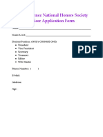 Nshs Officer Application Form 1