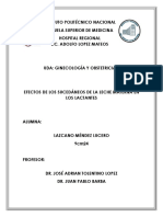 Efectos de Los Sucedáneos de Leche La Leche Materna en Los Lactantes