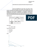 Contoh Permasalahan Dan Model Matematis Yang Dapat Diselesaikan Dengan Riset Operasi