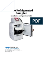 5800 Refrigerated Sampler User Manual