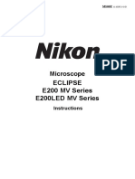 Microscope ECLIPSE E200 MV Series E200LED MV Series Instructions.pdf